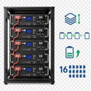 LiFePO4 51.2Vラックマウントバッテリーシリーズ - 2