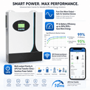 NKH オフグリッドハイブリッドソーラーインバーター 1.2~12kW - 3