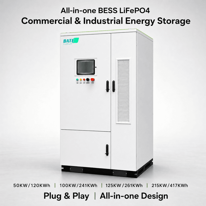 215kWh 産業用BESSコンテナ