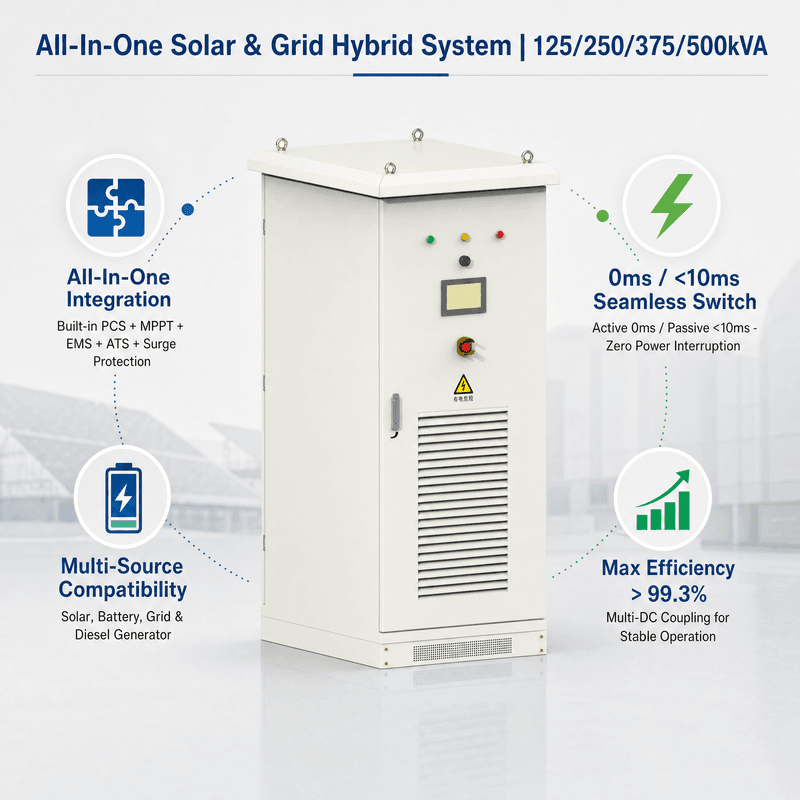 HAG2 オールインワンソーラーシステム 125~500kVA